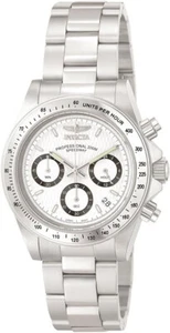 INVICTA SPEEDWAY 39MM HERREN QUARZ UHR (9211) - SILBER/WEISS - Bild 1 von 5