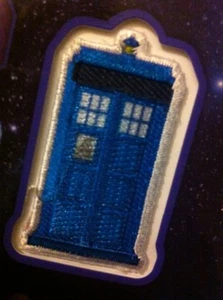 TOPPS 2015 Dr Who TARDIS PATCH CARD ERROR CARD-VARIANT-Rare ONE OF A KIND ERROR - Picture 1 of 9