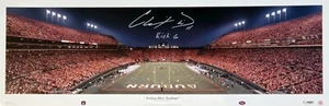 Chris Davis Signed Auto Auburn Football Jordan Hare Panoramic Photo w/Kick 6 - Picture 1 of 3
