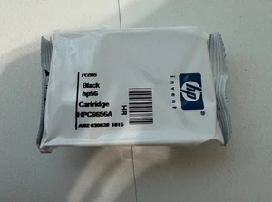 One (1) HP 56 Black Ink Replacement Cartridge , OEM, Unused and Unopened - Picture 1 of 2