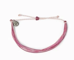 Pura Vida Original Armband - Stop & Small the Roses 10 Stück Rosa Freundschaft - Bild 1 von 4