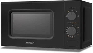 COMFEE 20L Forno Microonde Manuale 700W 5 Livelli di Potenza Controllo Quadrante Nero - Foto 1 di 8
