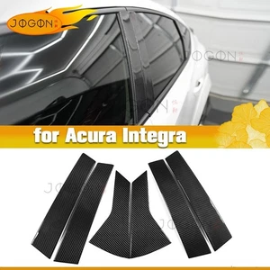 Door Window Pillar Cover Carbon B C Pillar For Acura Integra DE4 DE5 23+ Typs S - Picture 1 of 13