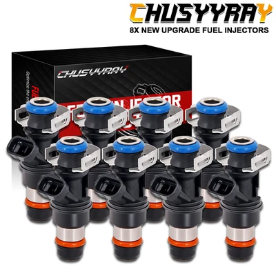 8x Genuine 25317628 Fuel Injectors For 2003-2007 Chevrolet Express 1500 5.3L V8 - Image 1 of 4