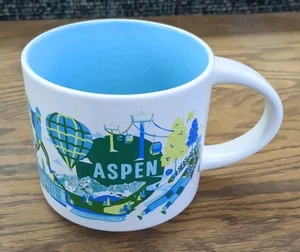 Starbucks ASPEN Discovery Series Mug 14oz Coffee Tea Rare Mint - Picture 1 of 6