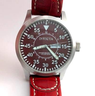 Reloj INVICTA Specialty 11187 bilingüe día fecha calendario hombre 48 mm REPUESTOS REPARACIÓN Foto 1 de 4