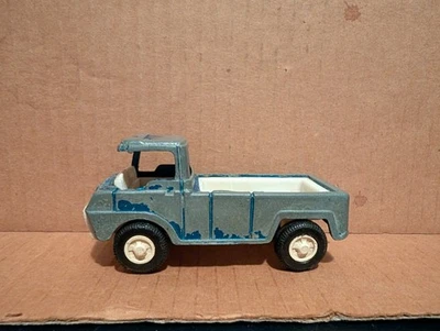 Camioneta pickup de juguete Tootsie de colección metal fundido a presión 1969 azul EE. UU. 3,5" Lote #70 Foto 1 de 4
