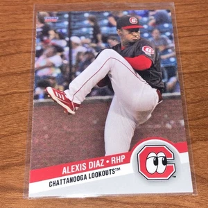 2021 Choice Alexis Diaz MiLB Rookie Minor League Card Chattanooga Lookouts - Picture 1 of 2