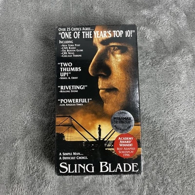Sling Blade (VHS, 1997) Billy Bob Thornton New With Box Package Wear V4 - Image 1 of 4