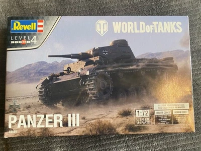 Revell World Of Tanks 03501 PANZER III. 1:72 Scale Level 4 - Image 1 of 3