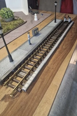 10x Kabelkanal für LGB Gartenbahn passend auch für die Piko Gleisanlage - Bild 1 von 4