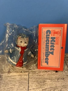 NEU Kätzchen Gurke Weihnachtsschmuck Vintage - Bild 1 von 5