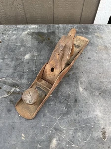 SARGENT NO. 418 18" Wood Smooth Plane Tool Woodworking Corrugated New Haven - Picture 1 of 10