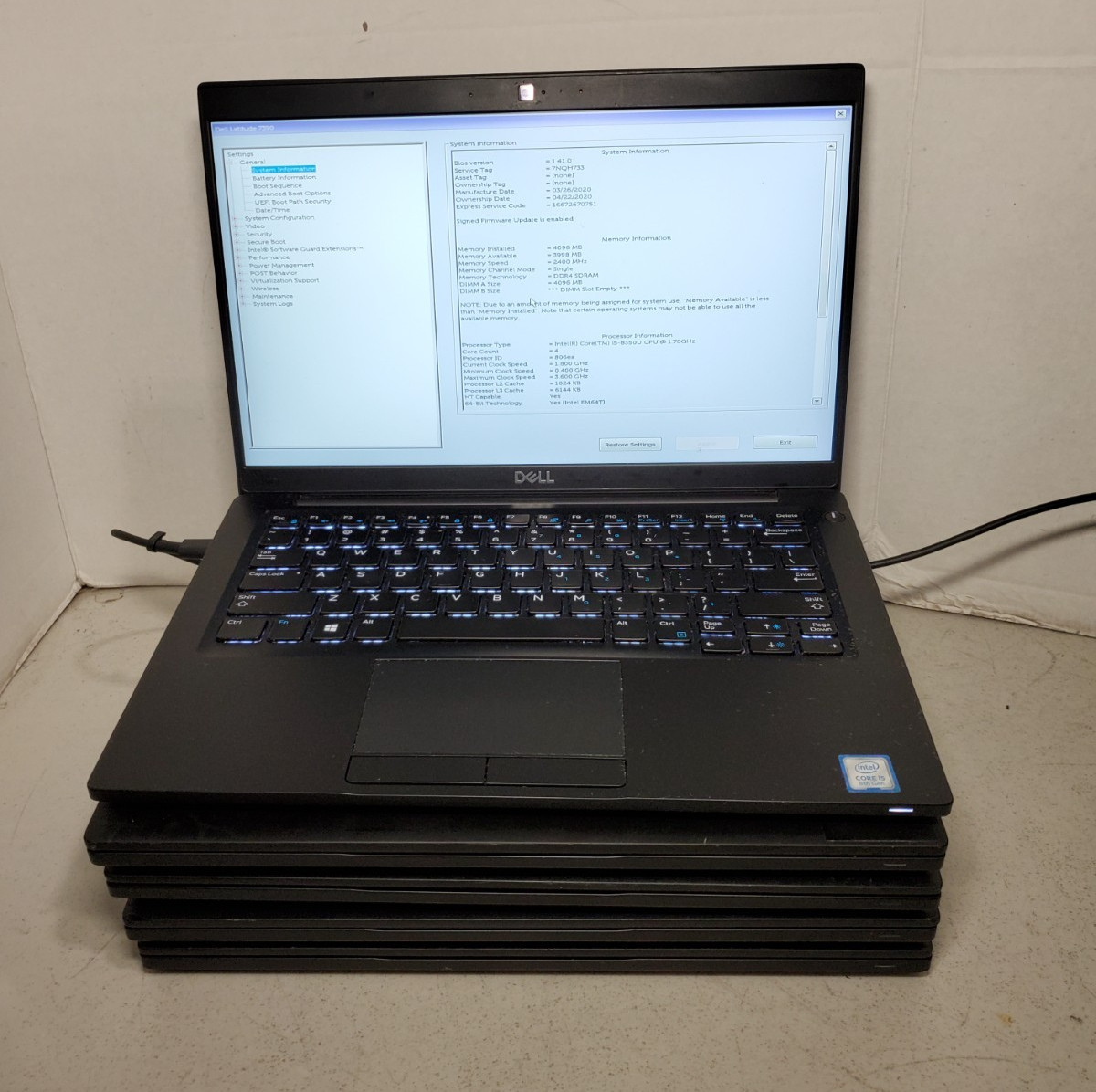 Dell Intel Core i5 8th Gen. 4 GB RAM PC Laptops & Netbooks