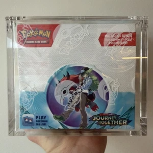 Pokémon TCG Journey Together Enhanced Booster Box – Sealed + Heavenly Case - Picture 1 of 5