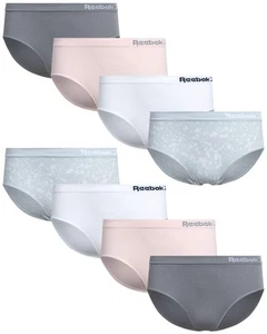 Girls' Hipster Briefs - 8 Pack Breathable Stretch Performance Hipster Panties... - Picture 1 of 6
