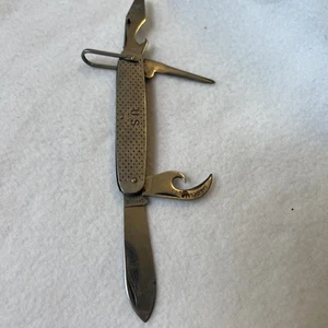 Vintage Camillus 1 Blade 3 Tool Folding Pocket Knife US Military 1960 - Picture 1 of 3