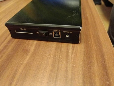 CobaNitrox GD-35633 Externes Festplattengehäuse USB 3.0 für 3,5" SATA HDD – - Bild 1 von 2