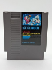 Ice Climber Nintendo NES Plattform Spiel Sehr Gut Nur Modul PAL