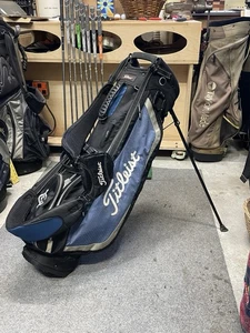 Titleist 3-way Stand Bag | Blue/Black | Dual Strap - Picture 1 of 13