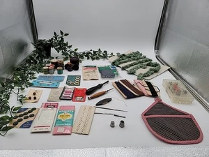 Antike Nähideen Nachlass Lot zwei viktorianische Sterling Silber Fingerhüte - Bild 1 von 22