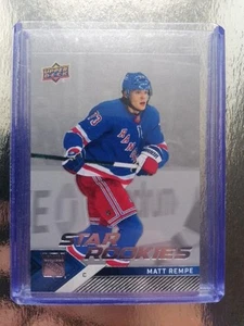 Traiding Card 2024/25 NHL STAR ROOKIES MATT REMPE NEW YORK RANGERS - Bild 1 von 2