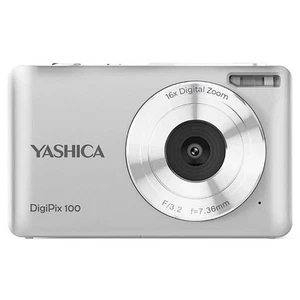 YASHICA DigiPix 100 Digital Compact Camera - Silver - Picture 1 of 2