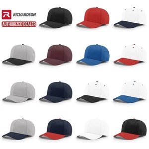 Richardson Mid Pro Crown R-Flex Trucker Hat - Picture 1 of 22