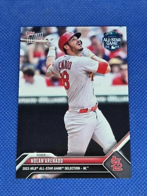 2023 Topps Now NOLAN ARENADO All Star Game card ST. LOUIS CARDINALS - Image 1 of 2