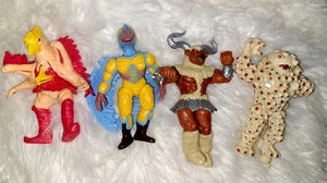 Vintage Mighty Morphin Power Rangers Evil Space Alien Bandai Figuren 4 Stück - Bild 1 von 3