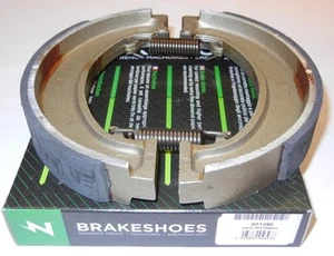 1947-1970 Triumph 37-1406/07 7" drum brake shoes QUALITY Made in Italy GF1090 - Bild 1 von 1