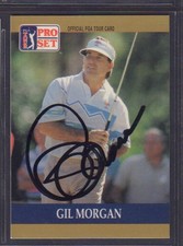 Gil Morgan 1990 PGA Tour Pro Set #51 Autographed Signed jhpsg