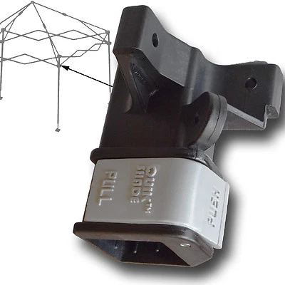 Quik Shade Commercial LEG SLIDER Canopy Gazebo Push Button Connector Parts