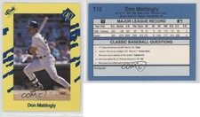 1990 Classic Update Yellow Travel Edition Don Mattingly #T12