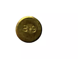100~8-9 Brass brake rivets 3/16" stem diameter x 9/16" long x 1/2" head diameter - Picture 1 of 2