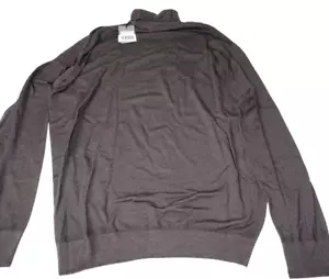 £645 CORNELIANI NWTS ULTRA FINE WOOL TURTLE ROLL SWEATER UK 46 EU 56 XXL ITALY - Picture 1 of 12