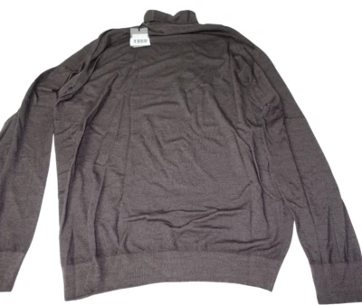£645 CORNELIANI NWTS ULTRA FINE WOOL TURTLE ROLL SWEATER UK 46 EU 56 XXL ITALY - Image 1 of 4