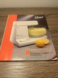 Oster Designer Küchencenter Rezepte Anleitung Mixer Mixer manuell Kochbuch - Bild 1 von 4