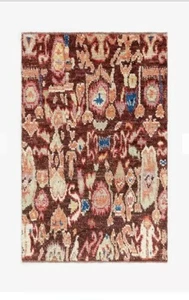 Gooch Luxury Hand Knotted Aztec Berber Style Rug, L170 x W240 cm - Picture 1 of 5