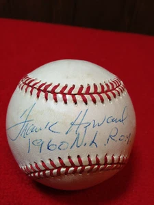 Frank Howard Senators Autographed Rawlings ONL Baseball JSA C15704 Inscripted - Picture 1 of 4