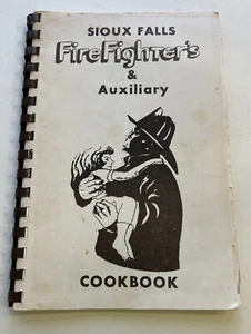 Vintage Sioux Falls SD South Dakota Kochbuch Feuerwehr Dessert Keksauflauf - Bild 1 von 24
