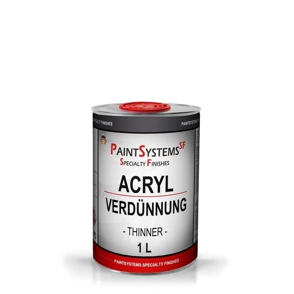 2K Acryl Verdünnung 5 x 1 LITER  normal  für Autolack und RAL LACK Profiqualität - Bild 1 von 1