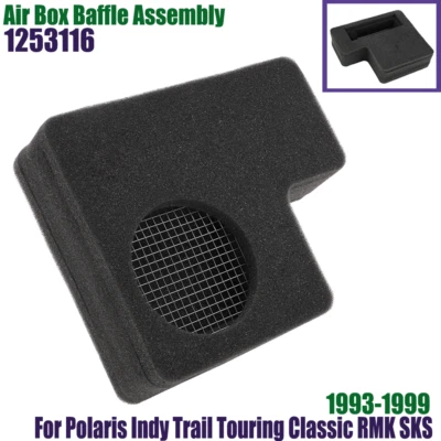 Air Box Baffle Assembly 1253116 For Polaris 93-99 Indy Trail Touring Classic RMK - Image 1 of 4