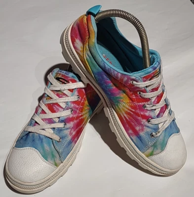 Skechers Roadies Berkeley Blocks Arco Iris Tie Dye Zapatos Tenis Para Mujer Talla 10 Foto 1 de 4