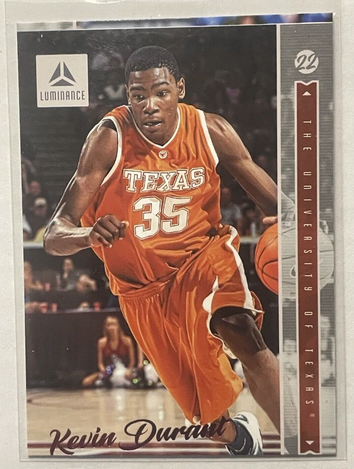 2022-23 Panini Chronicles Luminance Kevin Durant #47 Miscut - Image 1 of 4