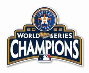 Houston Astros World Series 2022 Champions Precision Cut Decal - Picture 1 of 1