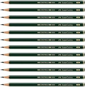 9000 8B Drawing Pencil 12-Pieces (FC90008BP) - Picture 1 of 12