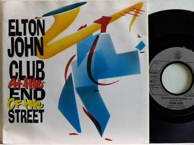 Elton John -Club At The End Of The Street   D-1990  Rocket Records 875 434-7 - Bild 1 von 2