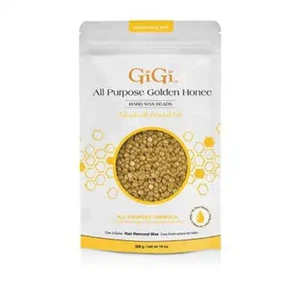 GiGi Hard Wax Beads, Golden Honee All Purpose Hair Removal Wax, no strip needed, - Picture 1 of 4