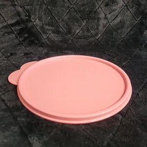 Tupperware Rosa 6" Wunderbarer "C" Ersatzdeckel #2541D-1 Schmetterlingslasche - Bild 1 von 4